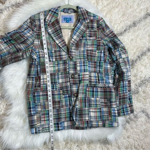 The Children's Place Multicolor Plaid Blazer - Picture 7 of 11